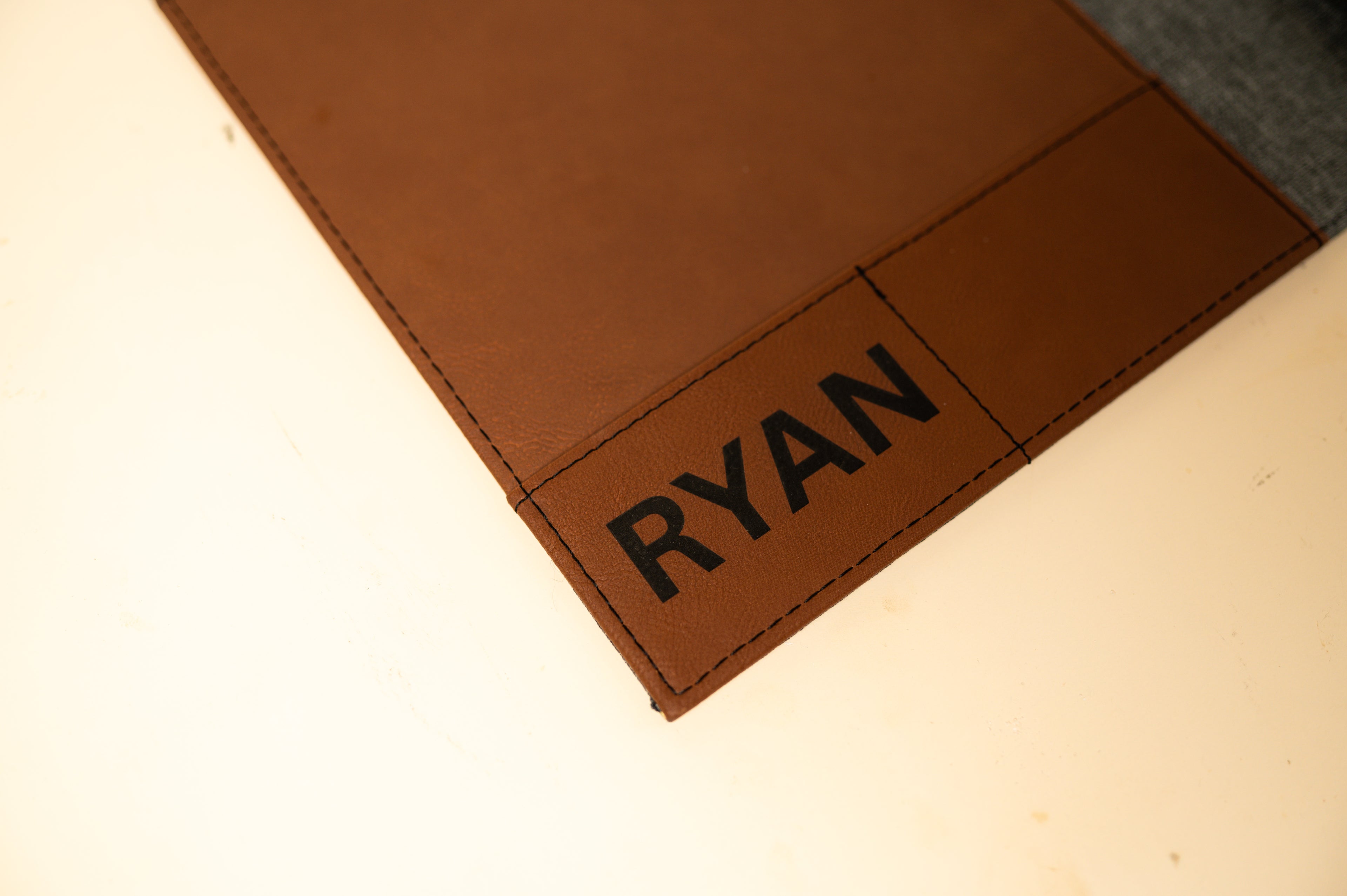 Personalized Engraved Canvas & Leatherette Portfolio | Custom Business Portfolio | Resume Folder | Meeting Padfolio | Gift for Professionals