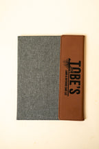 Personalized Engraved Canvas & Leatherette Portfolio | Custom Business Portfolio | Resume Folder | Meeting Padfolio | Gift for Professionals