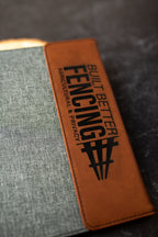 Personalized Engraved Canvas & Leatherette Portfolio | Custom Business Portfolio | Resume Folder | Meeting Padfolio | Gift for Professionals