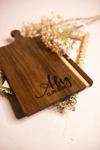 Personalized Acacia Wood Decorative Board | Custom Engraved Wood Sign | Home Décor Keepsake