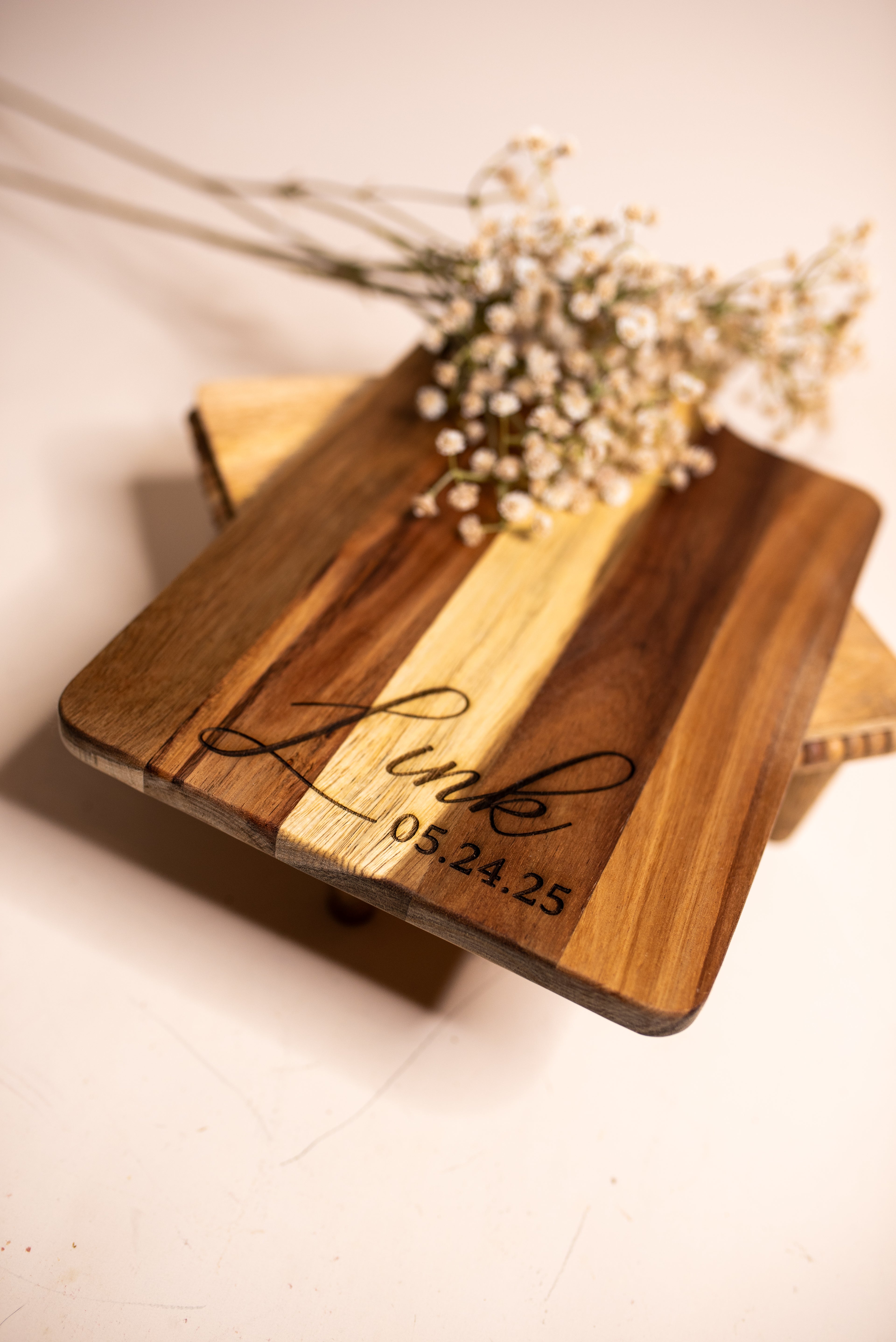 Personalized Acacia Wood Decorative Board | Custom Engraved Wood Sign | Home Décor Keepsake