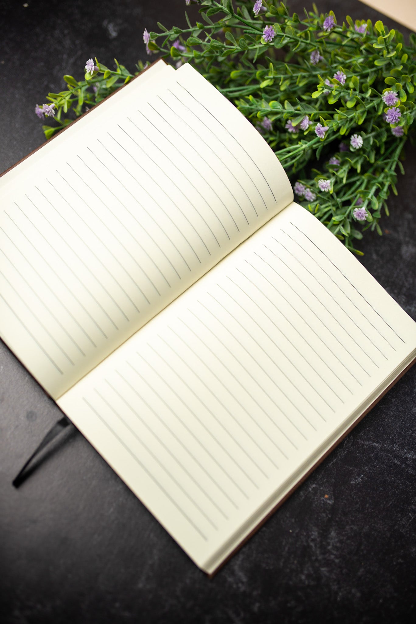 Personalized Prayer Journal | Custom Engraved Leatherette Journal | Faith & Scripture Keepsake