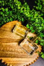 Custom Engraved Wedding Perfume | Non-Toxic Fragrance by Salt & Light by Sami | Personalized Bride & Groom Wedding Keepsake
